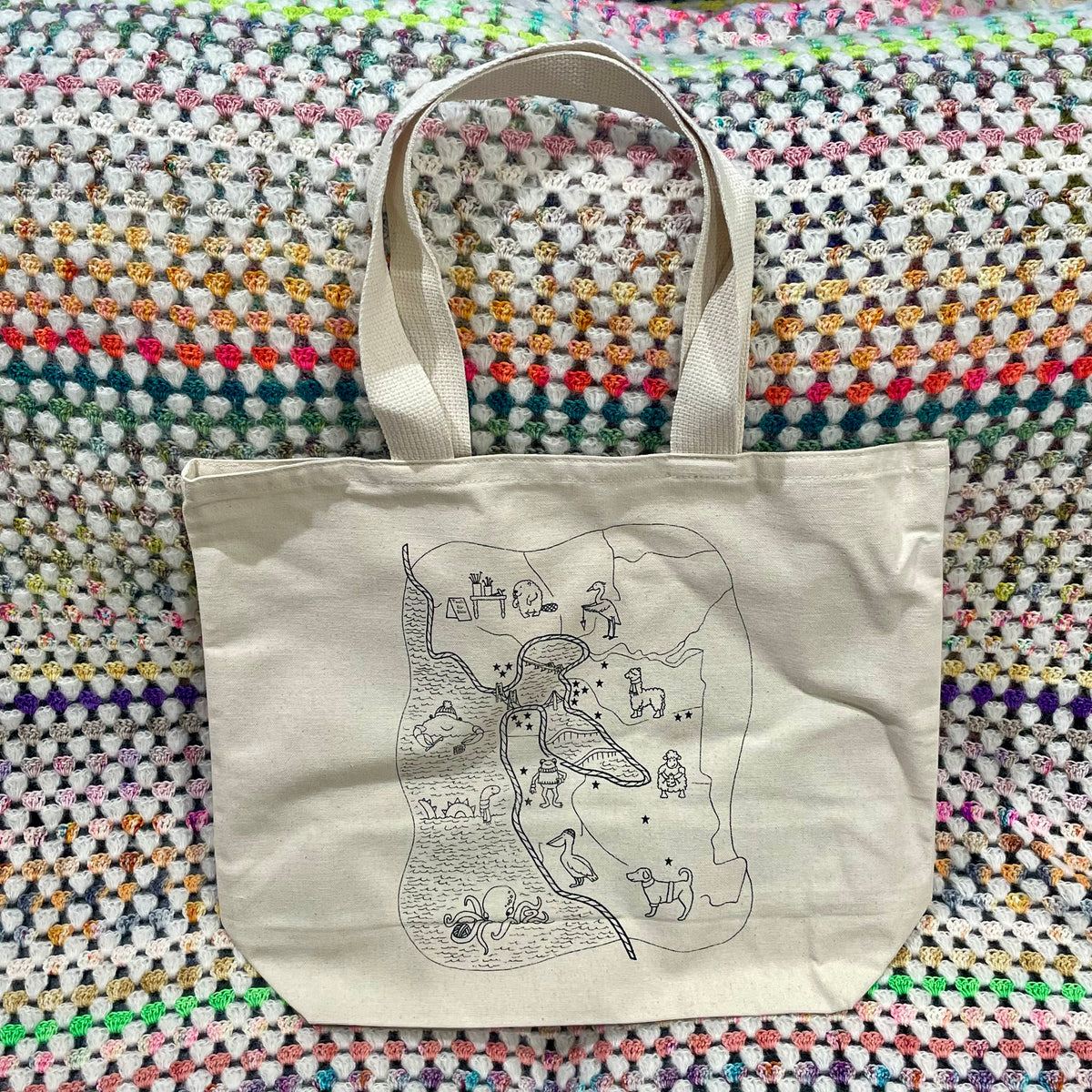 2024 Bay Area Yarn Crawl Tote Bag – Firebird Yarns