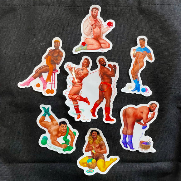 Pin-up Sticker 4 Pack