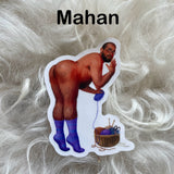 Pin-up Sticker 4 Pack