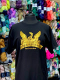 Black & Gold Foil Logo Shirt